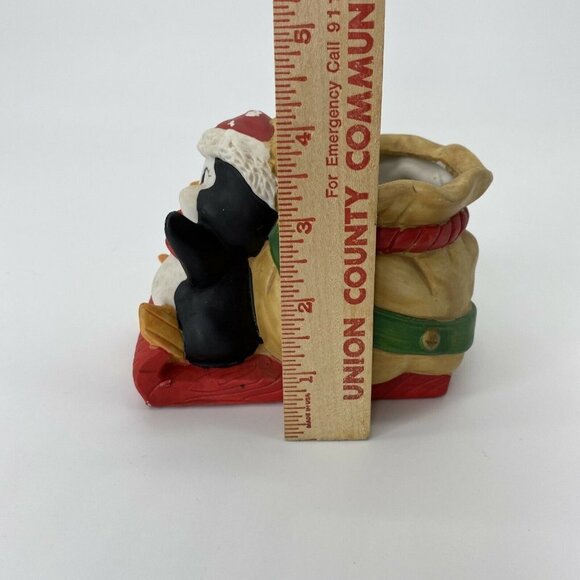 Vintage House of‎ Lloyd Penguin Candy Dish 1989 Christmas Around the World - Picture 11 of 12